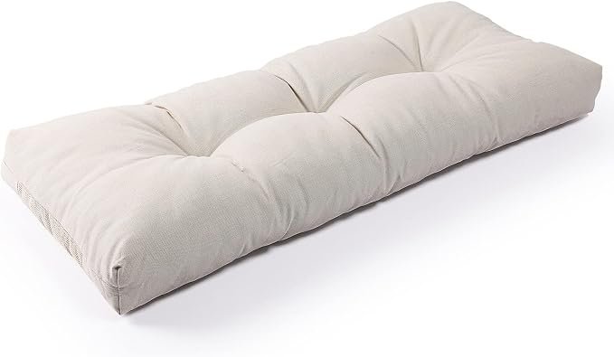Non Slip Tufted Memory Foam Bench Cushion
