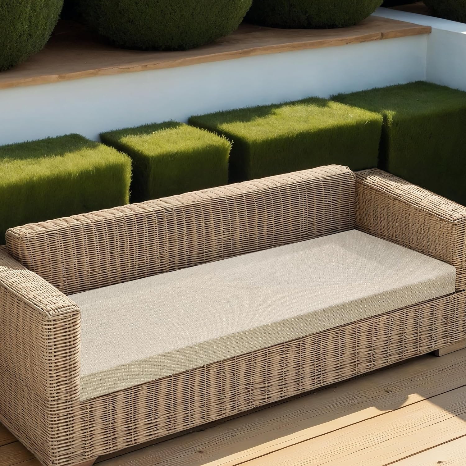 Waterproof Foam Indoor Outdoor Bench Cushion